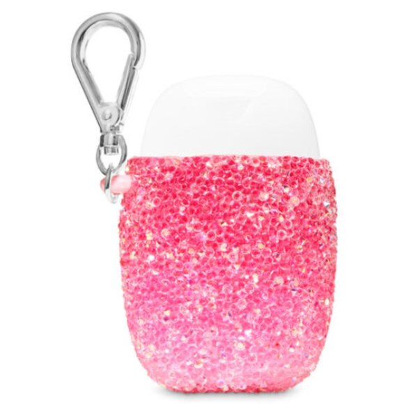 Pink Gem Ombre Hand Sanitizer Pocketbac Holder - Picture 1 of 3